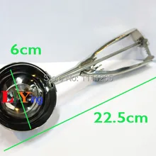 2 шт. нержавеющая сталь Мороженое Ложка 22.5 см большие размеры Совок с передач дыни фрукты мяч Форма Spoon стеки Столовые приборы