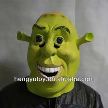 

Relistic Animal Full Head Costume Mask Latex Donkey and Shrek Head Mask