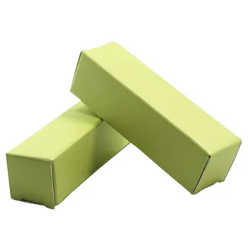 

100Pcs/lot Light Green Small Chocolate Candies Kraft Paper Packing Box Carton Paper Party Crafts Lipstick Package Paperboard Box