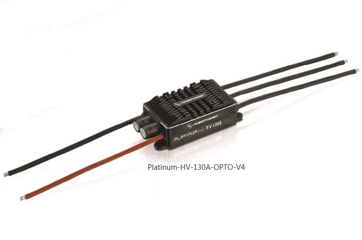 1 шт. Hobbywing Platinum HV V4 130A BEC/OPTO 5-14S Lipo пустая форма бесщеточный ESC для радиоуправляемого дрона вертолета самолета