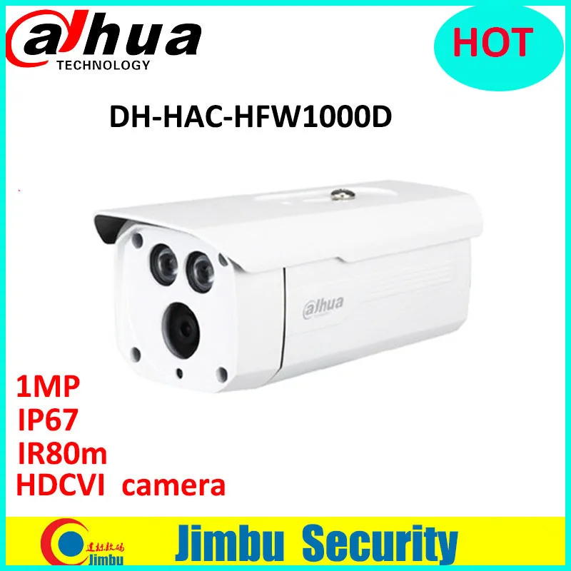 

Dahua HDCVI camera 1MP 720P Waterproof IR80m Bullet cctv Camera HAC-HFW1000D M12 HAC-HAC-HFW1000D