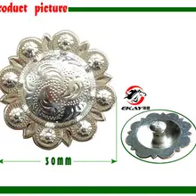 Украшение для седла лошади, пряжка для ремня, хромированное покрытие.(BKZ8056S