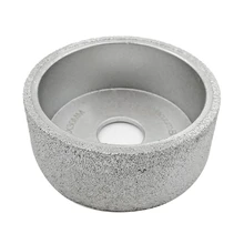 75 мм x 30 мм ручной шлифовальный круг вакуумной пайки Алмазный плоский Шлифовальный Диск профиль колесо для камня искусственный камень