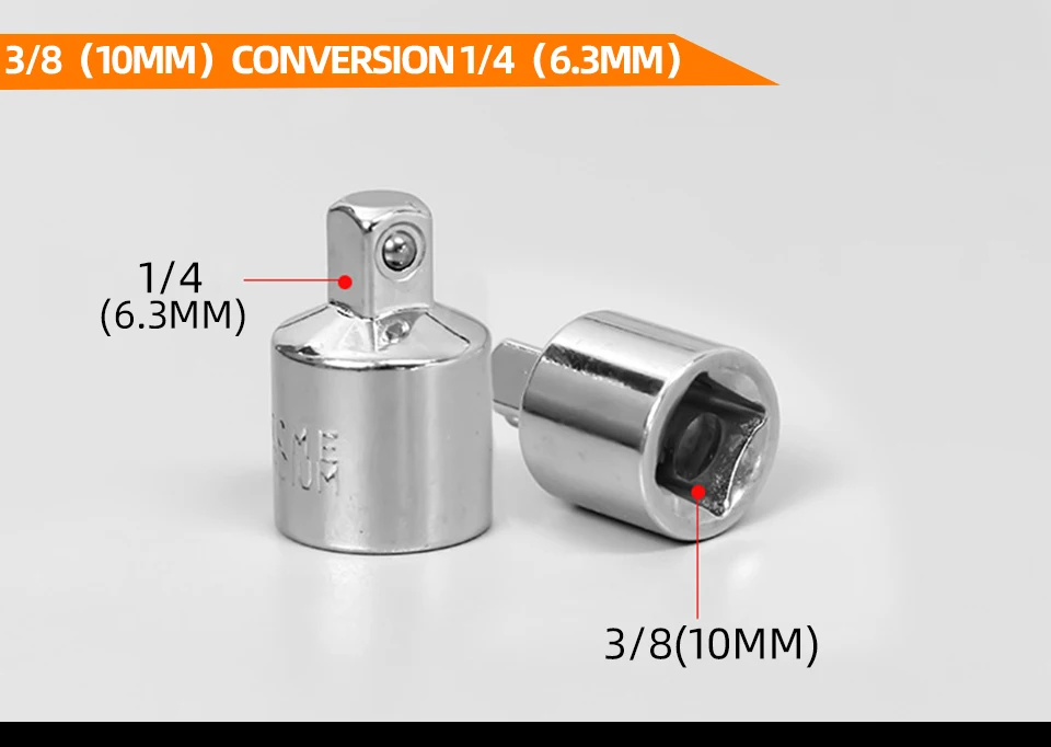 Храповый гаечный ключ с головным преобразователем 1/" 3/8" 1/" адаптер для ремонта автомобиля ручной инструмент розетка электроинструменты