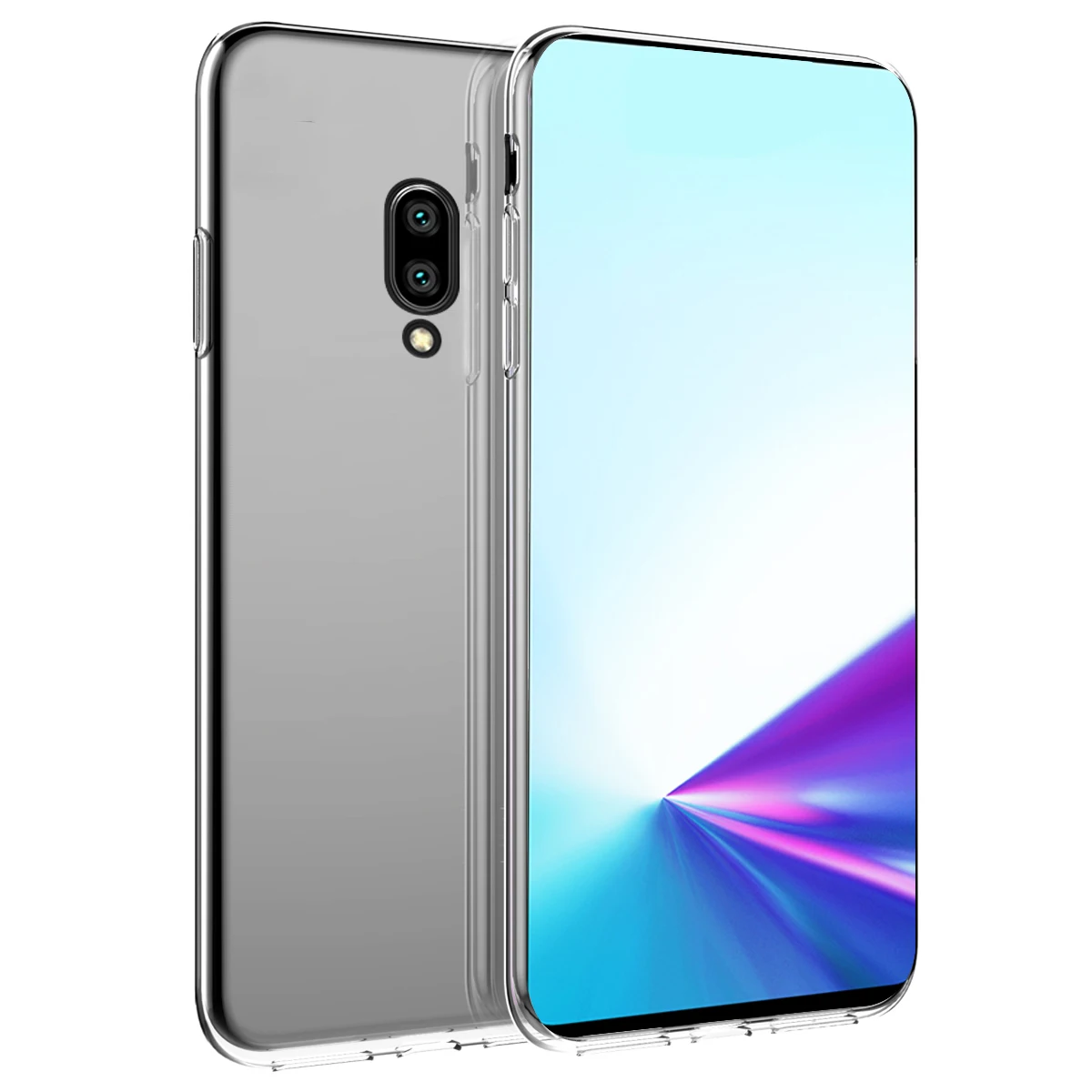 

For OPPO Reno Z Case Transparent Soft TPU Full Protective Case For Oppo Reno Z Oppo Realme X Simple Phone Fundas Coque Capa