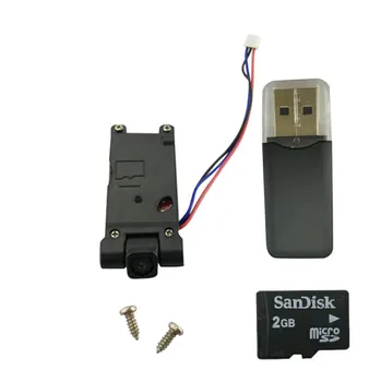 

Model aircraft camera DFD F181 F183 H8C H12C four-axis aircraft parts remote control aircraft 30W pixel camera Black