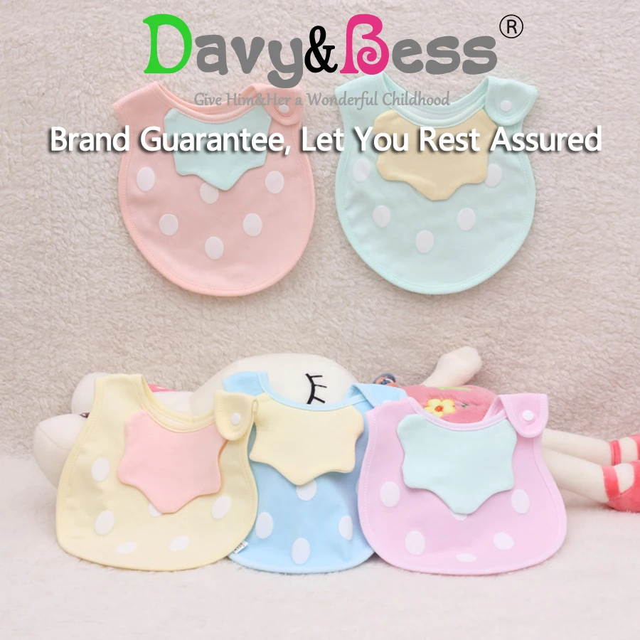 Cotton Baby Bibs Waterproof Bandana Bib for Baby Scarf Drool Slab Children's Bib Infant Apron Feeding Boy Girl Stuff Burp Cloth