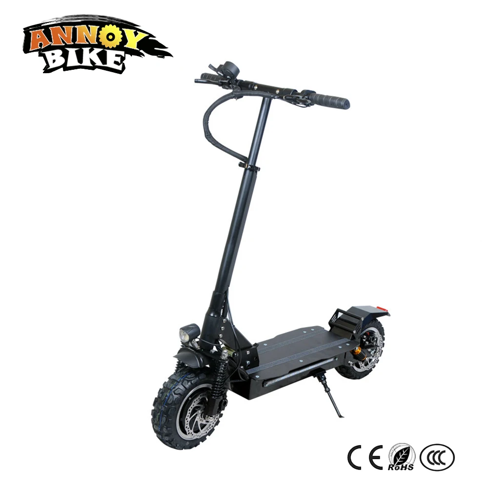 Ebike электрический велосипед внедорожник Drouble Drive скутер 11 дюймов 60V3200W складной