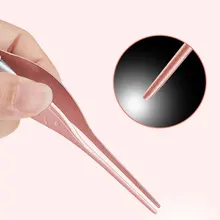 3 цвета светодиодный фонарик ушные палочки световой очиститель ушной серы Пинцет Чистка ушей инструмент