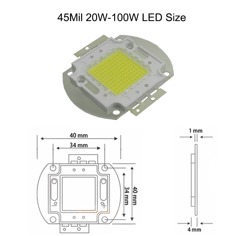 45mil 100w size