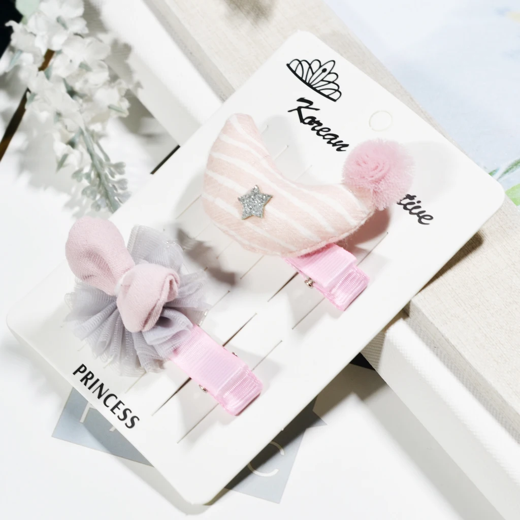 20pcs Hair Clip Card Paper Jewelry Display Cards Paper Cardboard Hair Accessory Cards Blank Hairpin Hair Band Packaging Cards