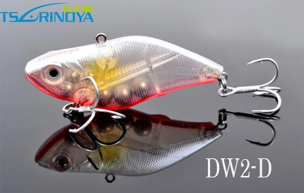 Trulinoya DW22 VIB рыболовные приманки 7 см 13,8 г рыболовные жесткие приманки с подвижными стальными шариками двойные тройные Крючки Рыбная чешуя - Цвет: DW22 D