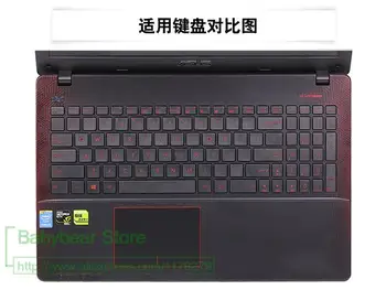 

Laptop 15.6 Inch Keyboard For Asus A52 A53 A53S A55 A56 A501Lb A550 A555L A72 A73 B53S D552C Keyboard Cover Silicone Protective