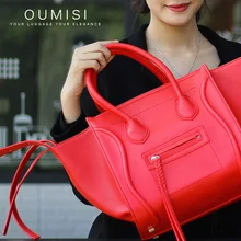 OUMISI Smiley вместительная сумка в европейском и американском стиле, женская сумка, модная сумка Phantom Wings LH