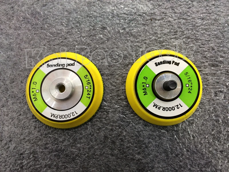 Platorello di supporto con filettatura M6 per 50mm lucidatura levigatura 2/"