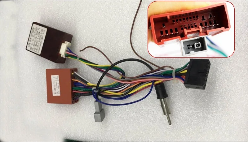 Силовой жгут Can bus для Mazda 3, Mazda 5, Mazda 6, Mazda CX-5 CX-7 CX-9 автомобильный Радио мультимедийный плеер - Название цвета: Cable with Can bus
