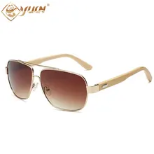 High fashion bamboo glasses man brand design sunglasses handmade bamboo wooden sun glasses for women man 1511