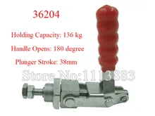 3PCS Push Pull Type Toggle Clamp 36204 Holding Capacity 136KG 300LBS Plunger Stroke 38mm 45kg 99 lbs holding capacity 16 7mm plunger stroke push pull type toggle clamp