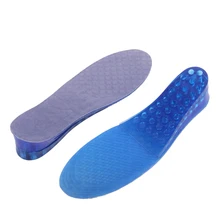 Generic height increase silicone gel insole shoes pads Women's 2 layer 4cm Heel Up Lifts 4-8.5