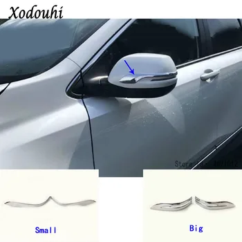 

Car ABS Chrome Rear View Rearview Side Mirror Cover Stick Trim Frame Lamp Eyebrow 2pcs For Honda CRV CR-V 2017 2018 2019 2020