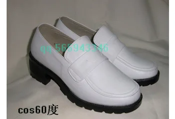 

Vocaloid Anime cosplay school shoes lolita White shoes S008