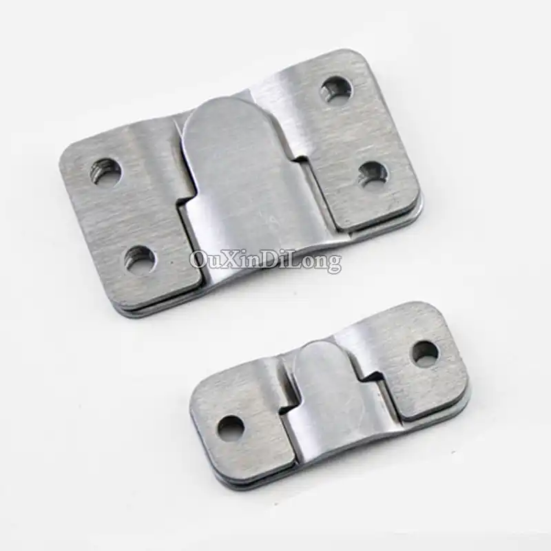 HOT 12PCS Stainless Steel Bracket Bed Corner Hanging Buckle Furniture