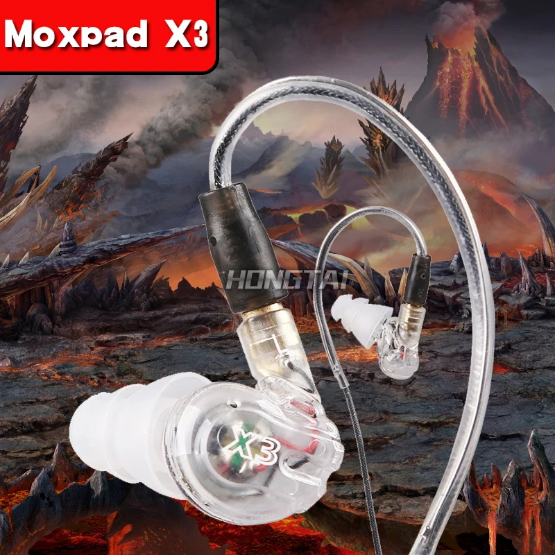 Moxpad X3 проводной спорт вкладыши музыке стерео наушники Звук Изоляция HIFI