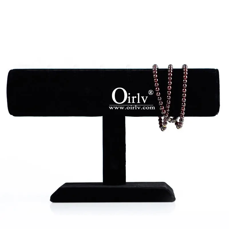 Oirlv T-Bar Bracelet Watch Necklace Stand Jewelry Display Holder Jewelry Organizer (1)