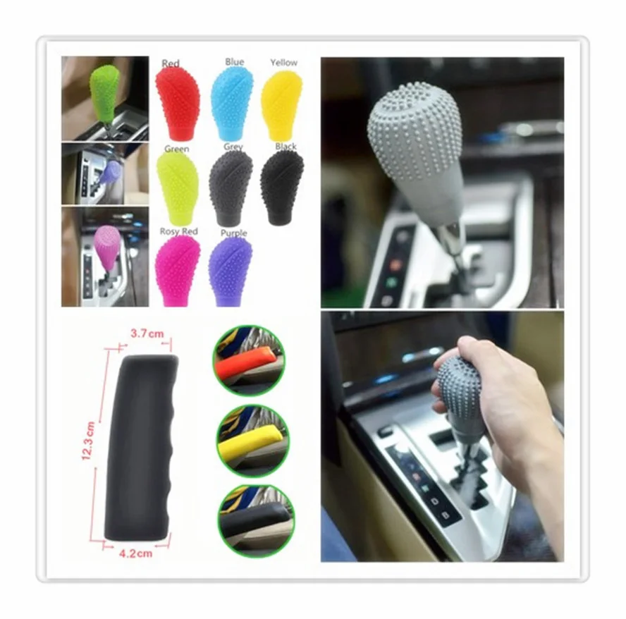 

Auto Oval Shaped Silicone Gear Shift Knob Nonslip Protector for Fiat Croma Linea Ulysse Oltre 600 1200 520 20-30 16-20