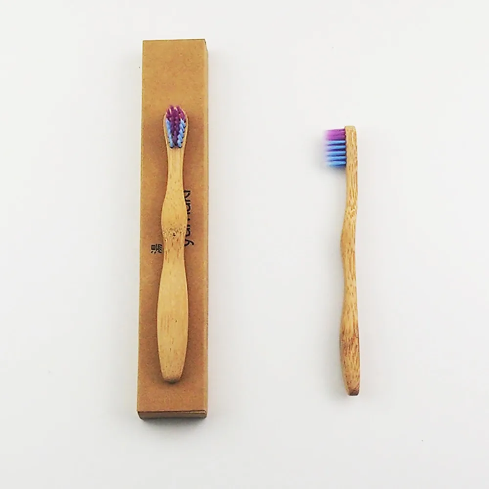 Детская зубная щетка из бамбукового волокна 50 шт./лот|wood toothbrush|bamboo toothbrushtoothbrush bamboo