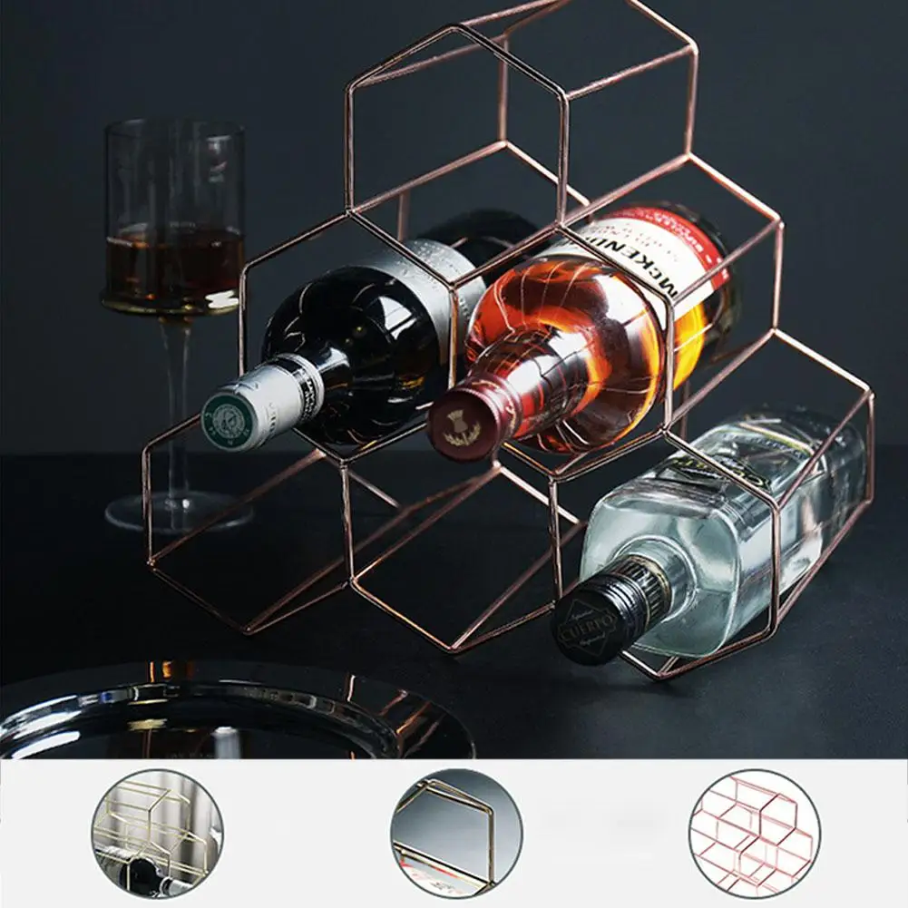 DSstyles геометрический винный стеллаж, металлический простой бытовой винный стеллаж для винограда, для ресторана, гостиной, бара, винного шкафа, витрина для вина