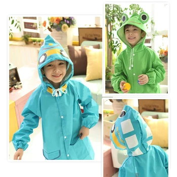 

Creative Kids Raincoat Cartoon Girl Rainwear Cute Car Poncho Frog Rain Cape Duck Rain Cover Children Hiking Boy Raincoats