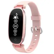 Women Watch S3 Smart Bracelet Heart Rate Smart Wristband Mp3 Mp4 Fitness Tracker Smart band Pk