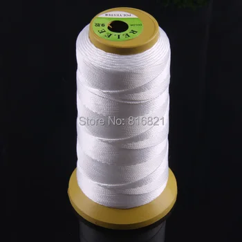 

(1 Roll/lot) 0.5mm New White Nylon Line String Beads Cord Jewelry making