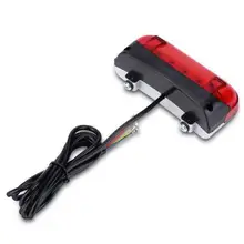 24V 36V 48V электрический велосипед Предупреждение хвост светильник Горный Дорожный велосипед светодиодный светильник велосипед задний Предупреждение лампа для езды на велосипеде