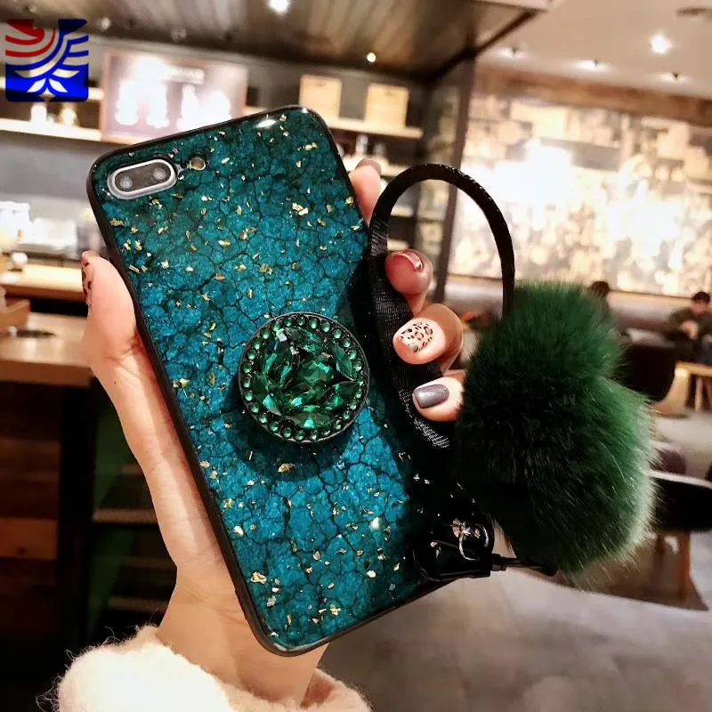 PEIPENG Luxury Gold Foil Bling Marble diamond  phone case Phone Cases Soft TPU Cover  For iphone 6 6S 7 8 Plus X Xs Max Christmas gift18