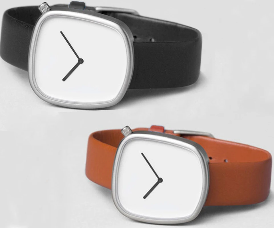 Goose egg shape watch