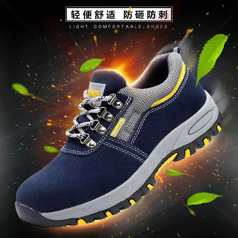 mens waterproof work sneakers