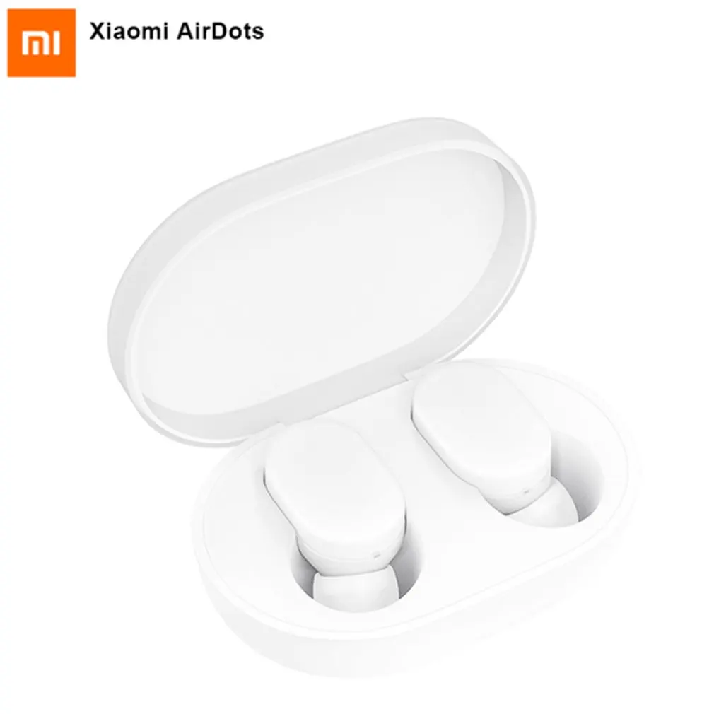 

Original Xiaomi Mi AirDots TWS 5.0 Bluetooth BT Earphones Youth Version Air Dots Wireless Earbuds with Mic and Charging Dock