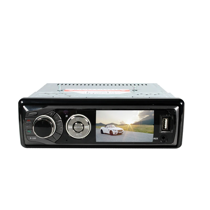 3,5 дюймовый один din универсальный Складной Съемный панельный dvd-плеер с экраном VCD/MP3/SD/USB/FM передатчик Черный SH3582DVD