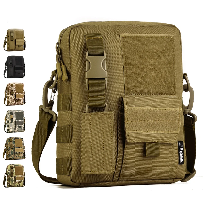 

25*20CM New tactical shoulder bag crossbody bag messenger bag Army green A3116