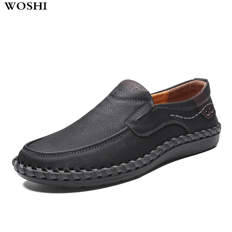 

Large size 12 13 outdoor All season Fashion Men's loafers shoes New leather shoes men flats Casual Mens moccasins Shoes vancat 4