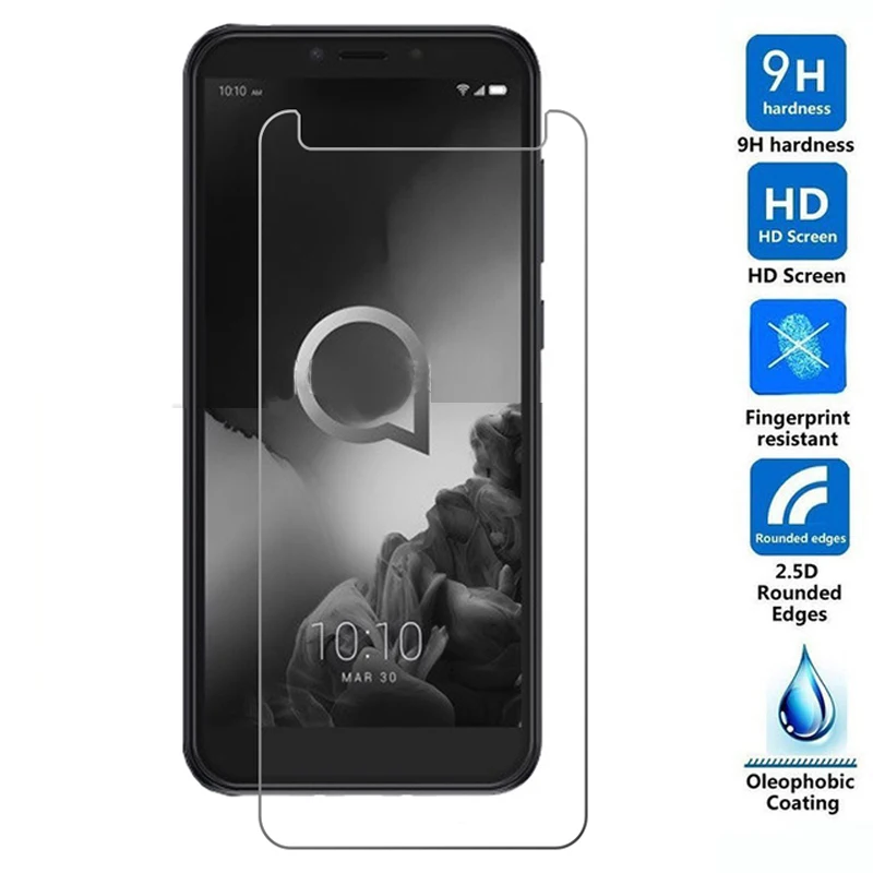 

For Alcatel 1s 5024A Tempered Glass 2.5D Protective Film 9H Explosion-proof LCD Screen Protector For Alcatel 1s 5024A