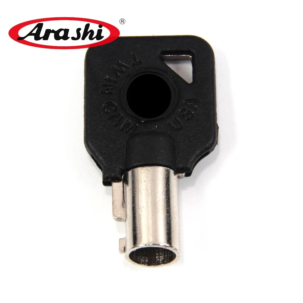 ARASHI Blade пустой ключ для Harley Davidson FLHR Road King XL XLH XR 883 1000 1200 мотоциклетный замок