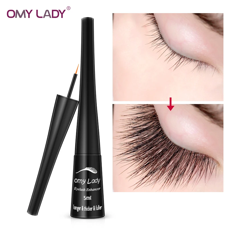OMYLADY Eyelash Growth Eye Serum Eyelash Enhancer Longer Fuller Thicker Lashes Eyelashes and