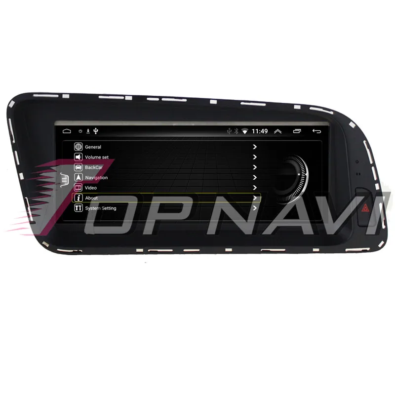Discount Topnavi Android 6.0 Car Player Radio Video For Audi Q5 (2010 2011 2012 2013 2014 2015 2016 2017) Stereo GPS Navigation NO DVD 6