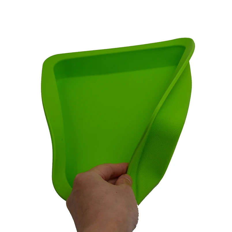 

1pc Silicone deep dish container FDA Square Slick oil concentrate wax extract bho Non-stick Silicone hash butane dish container