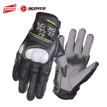 

SCOYCO Motorcycle Glove Motocross Off Road Racing Gloves Breathable Moto Gloves Motorcycle Injection Shell Protection Design