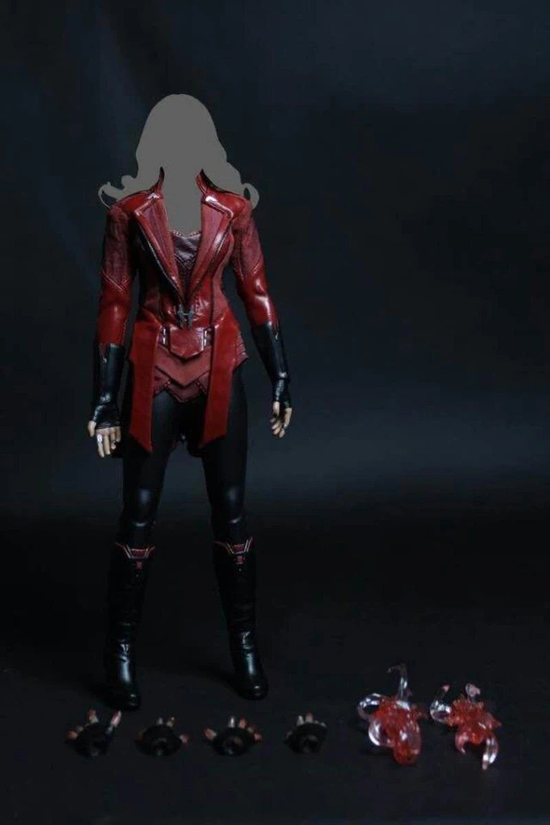 1/6 Scarlet Witch 2.0 Battle suit Clothes Set Clothes Set For 12 inches PH Doll Body Figure