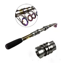 99% портативная телескопическая удочка из углеродного волокна, удочка для спиннинга, литая китайская дорожная Морская Лодка, карп, рождественский подарок, брелок